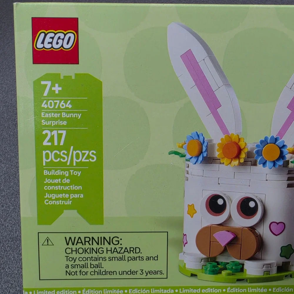 LEGO Easter Bunny Surprise 40764  New Limited Edition 217pc Retired